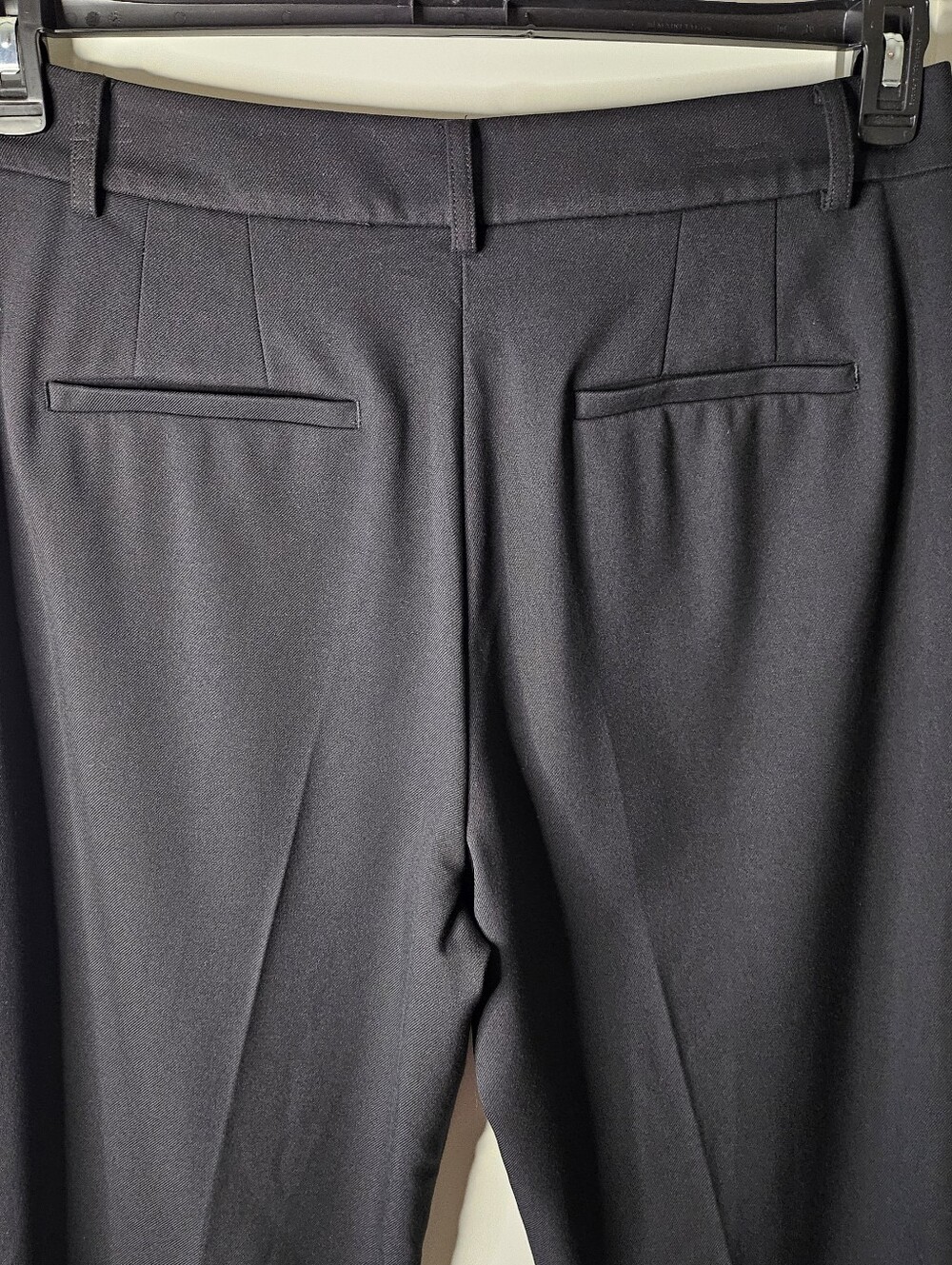 LOFT Curvy Parker Straight Leg Dress Pants Women’s 14 Black Work Trouser Career - Picture 6 of 14